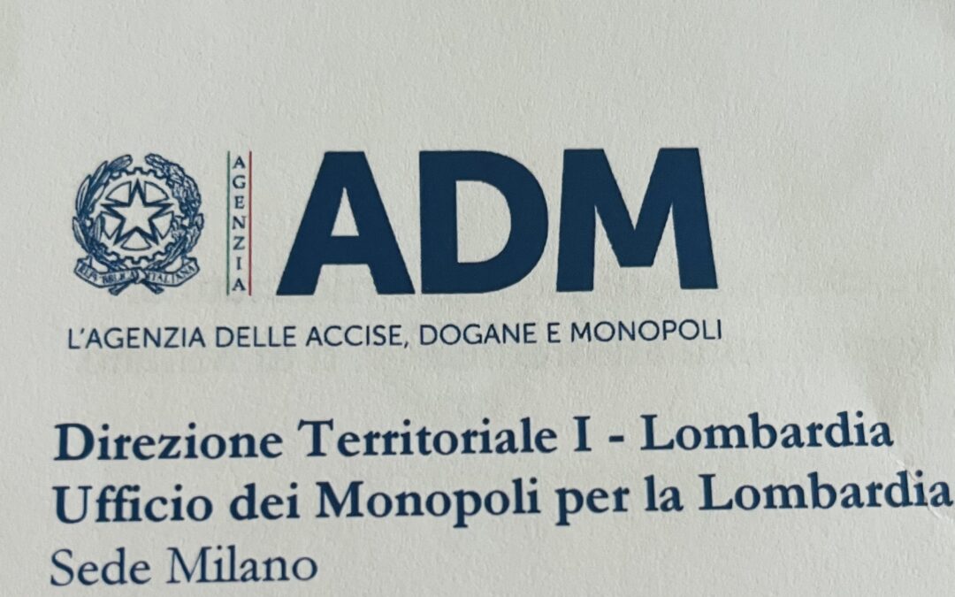 AGENZIA DELLE DOGANE E DEI MONOPOLI: ARCHIVIAZIONE ex art. 18 della L. 689/1981